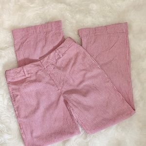 Chadwicks | Red & White Stripped Wide Leg …